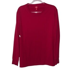 Macy's Family PJs Red Long Sleeve Pajama Shirt Men’s XL Matching Family